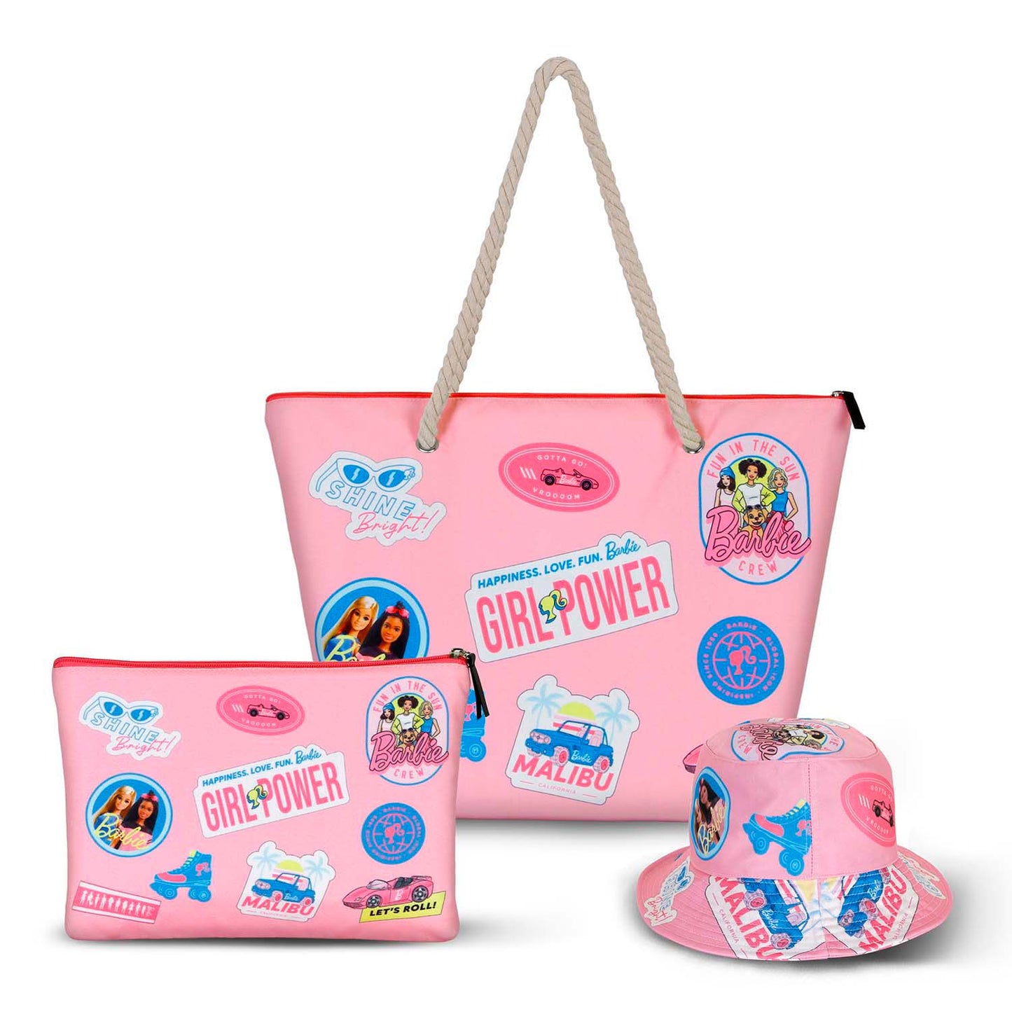 Barbie Malibu-Borsa da Toilette Soleil, Rosa