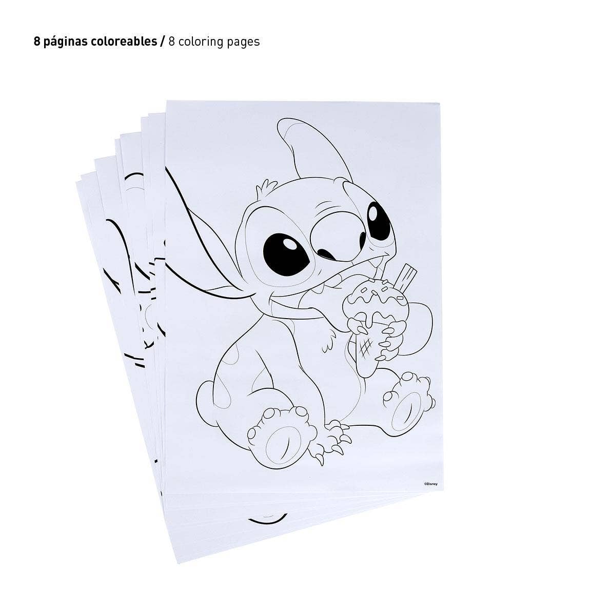 SET DI CANCELLERIA COLORABILE STITCH