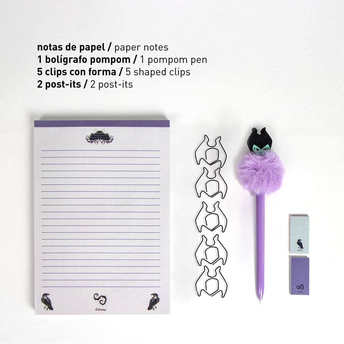 SET DI CANCELLERIA DISNEY VILLAINS