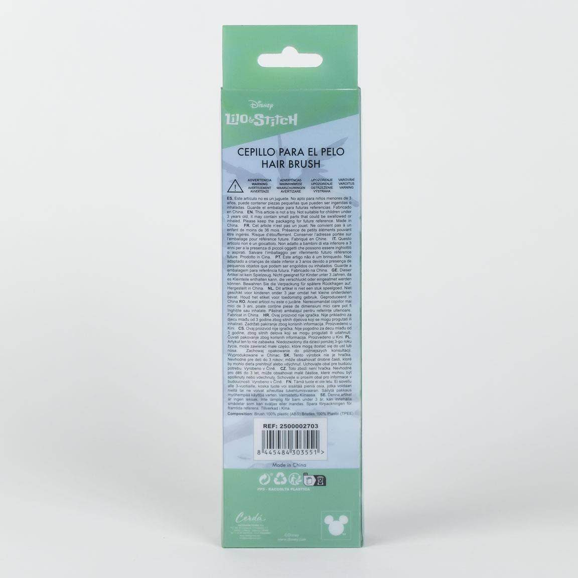SPAZZOLA PER CAPELLI STITCH