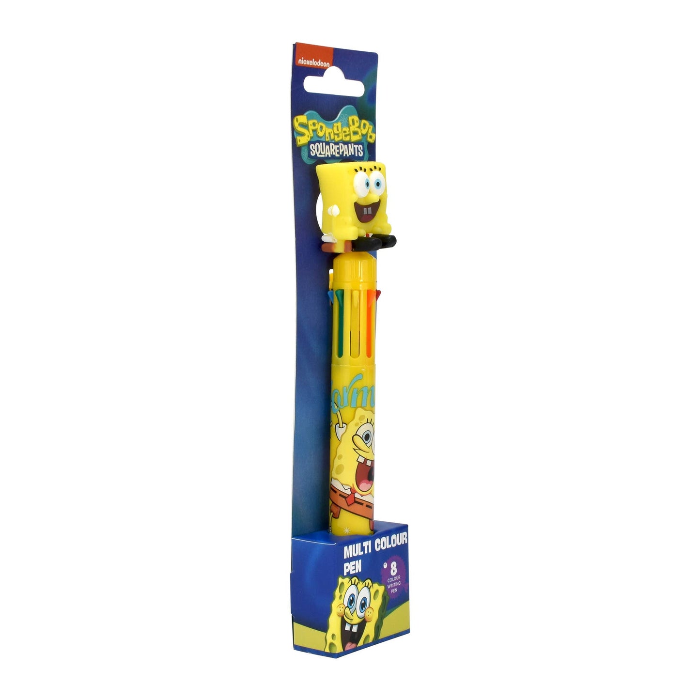 Penna SpongeBob SquarePants, penna con 8 colori