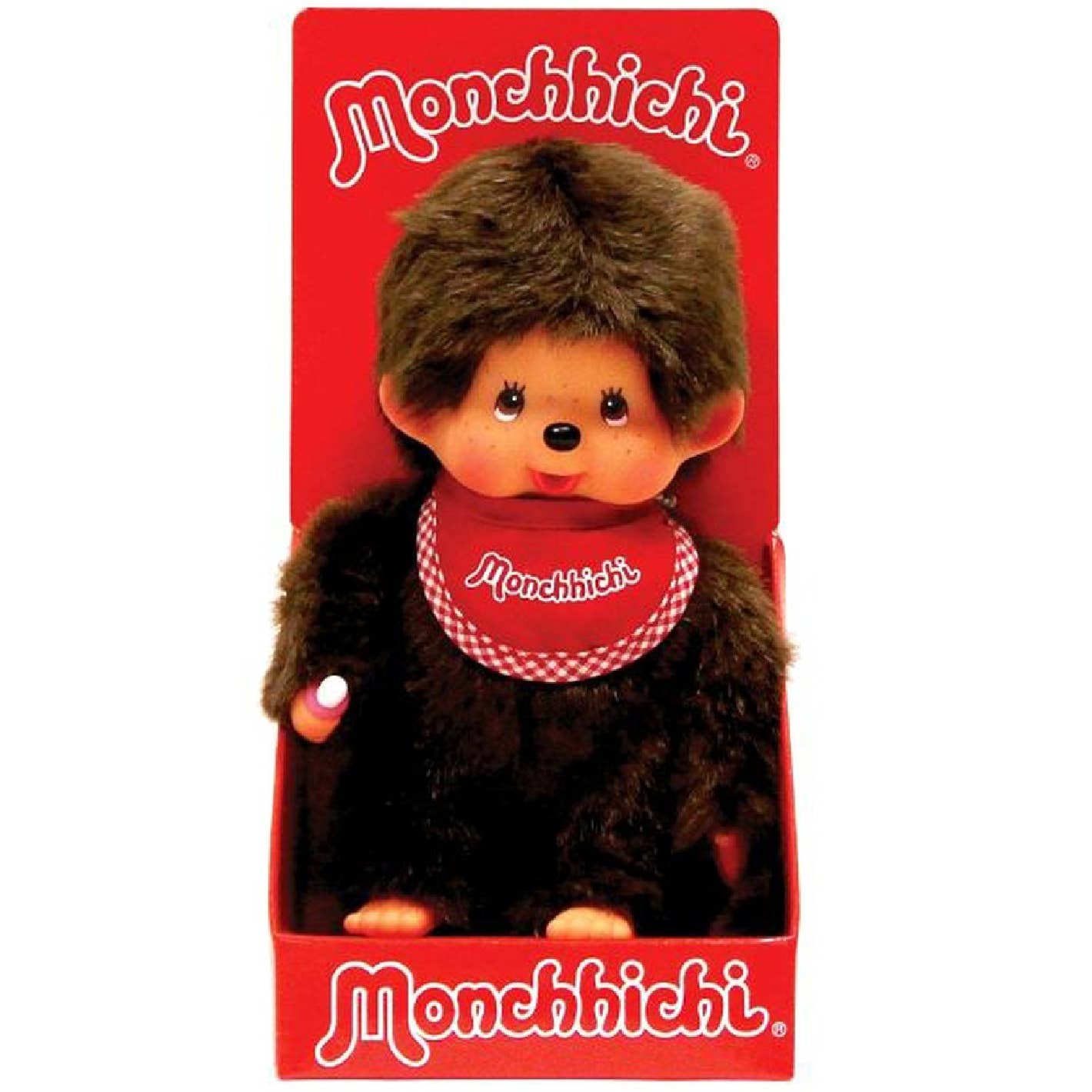 Peluche rosso Monchhichi 20 cm
