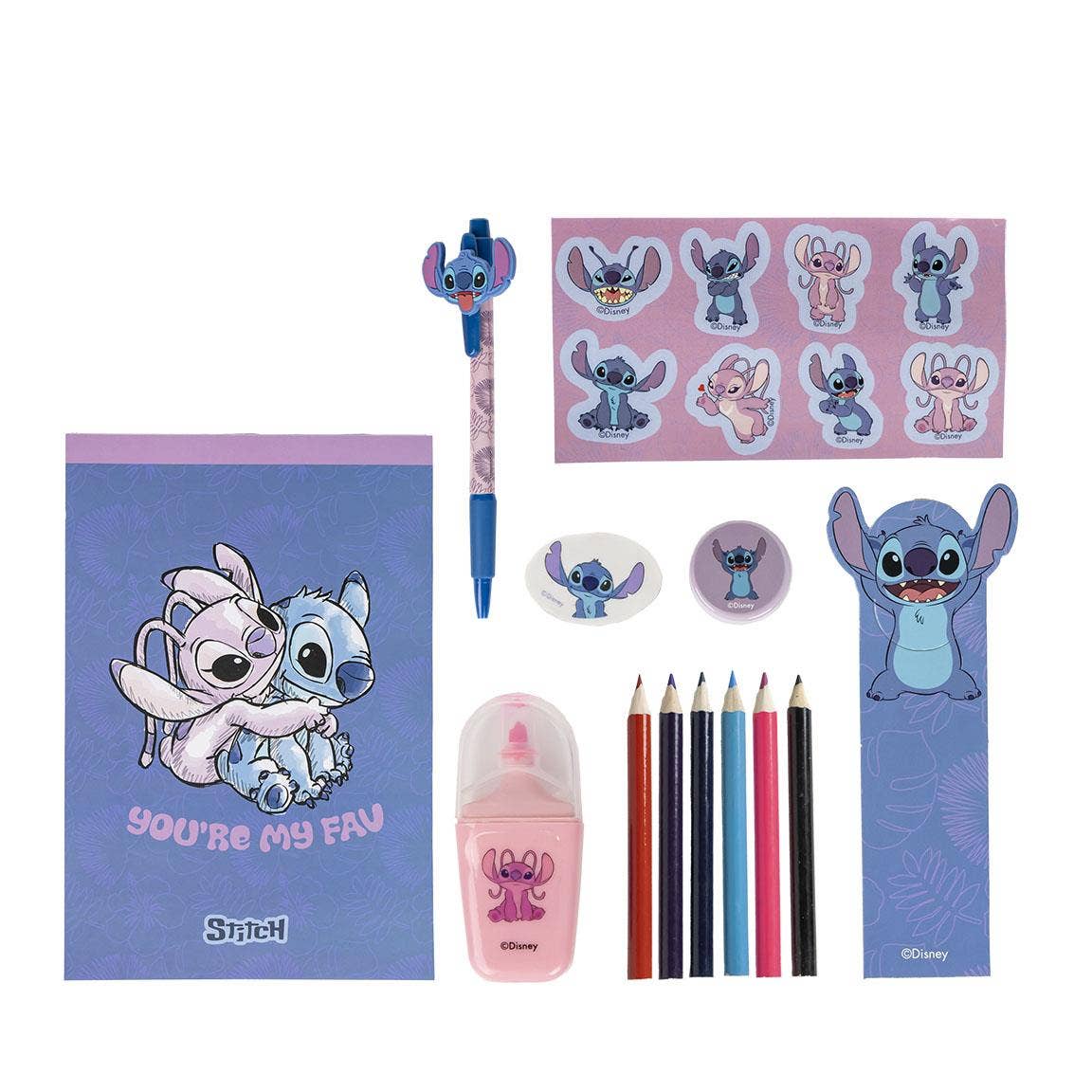 SET DI CANCELLERIA STITCH