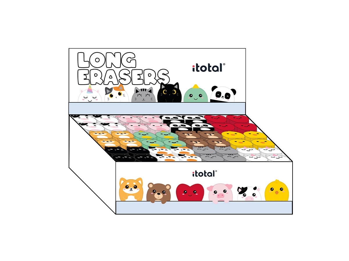 Gomme Assortite Display 24 Pz