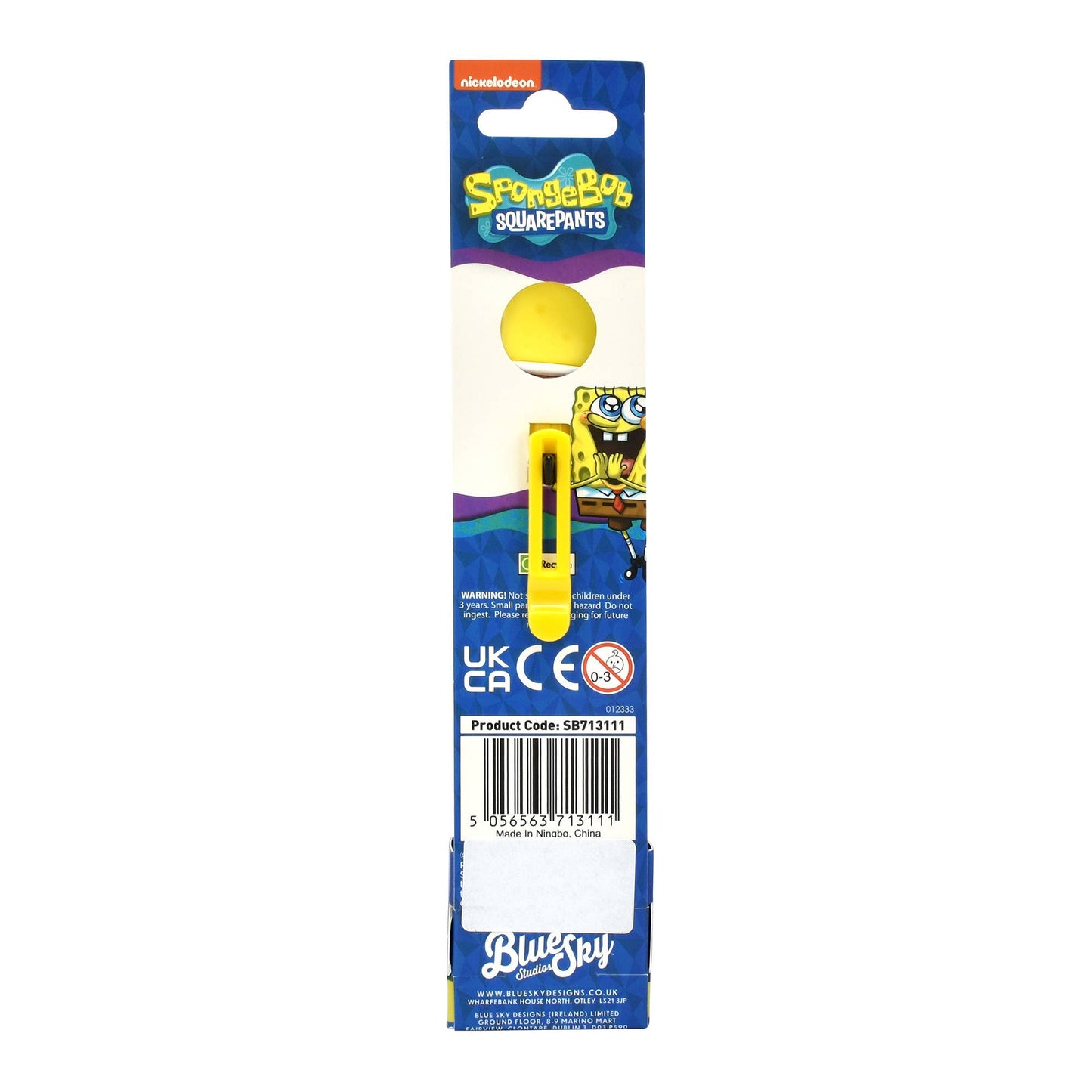 Penna SpongeBob SquarePants, penna con 8 colori