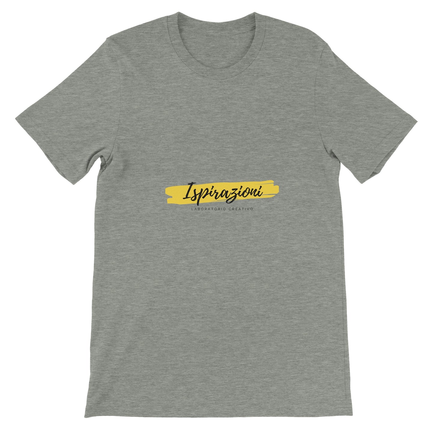 Maglietta girocollo unisex premium personalizzabile