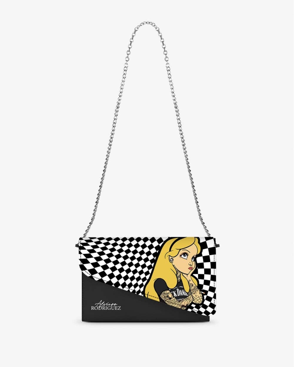 BORSETTA ELEGANCE NERA ALICE TATTOO
