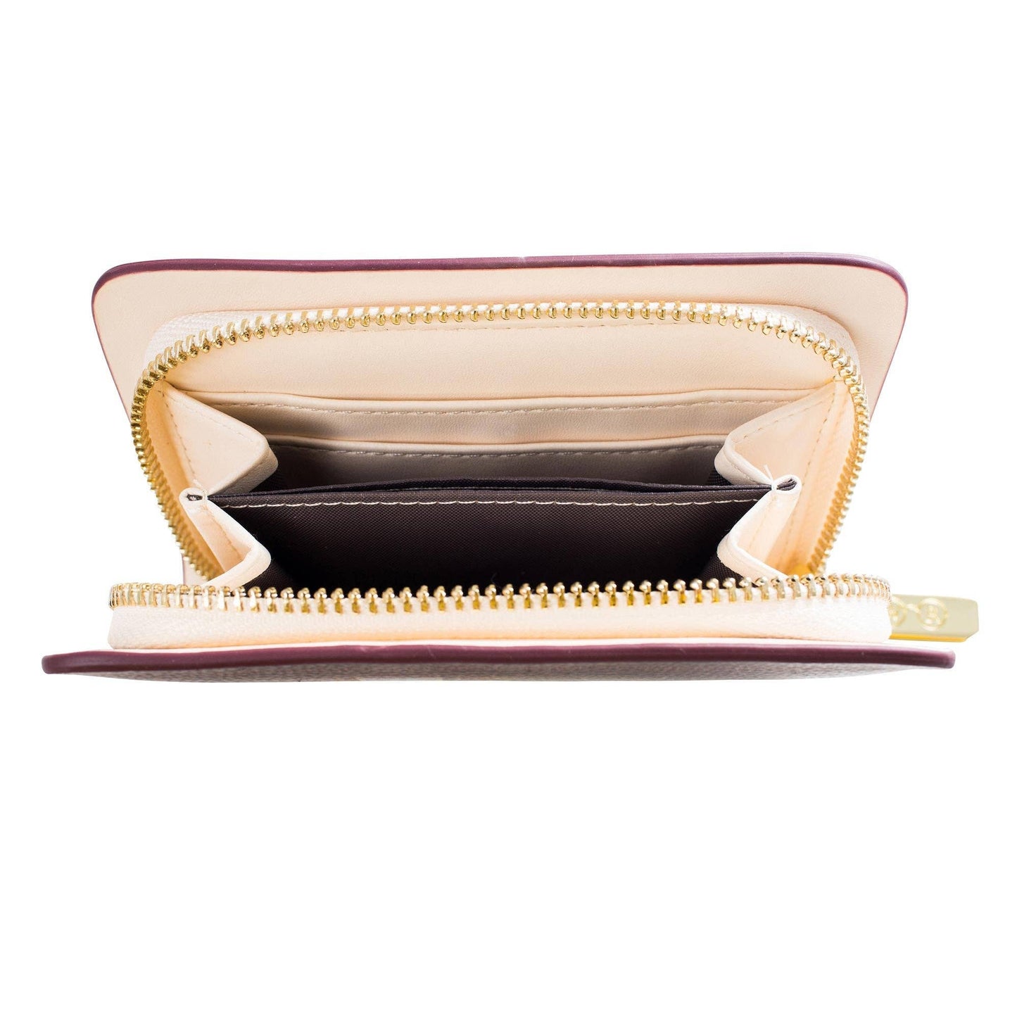 Portafoglio con cerniera Romeo and Juliet Brown Kiss Book