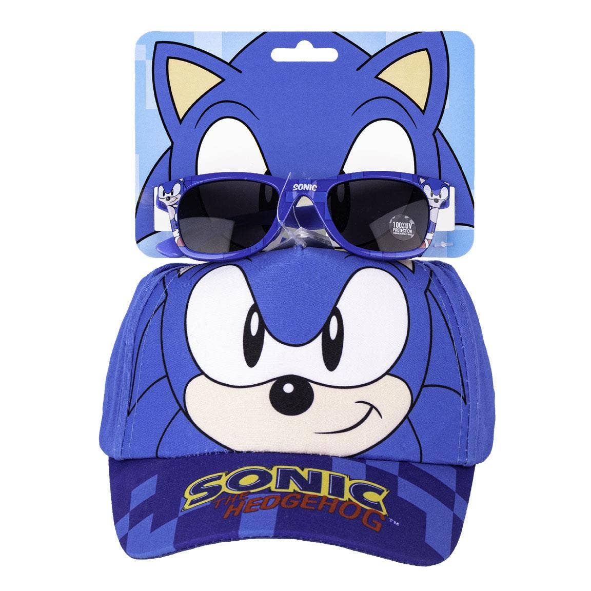 SET DI OCCHIALI DA SOLE SONIC CON CAPPELLO