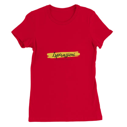 T-shirt girocollo donna Premium personalizzabile