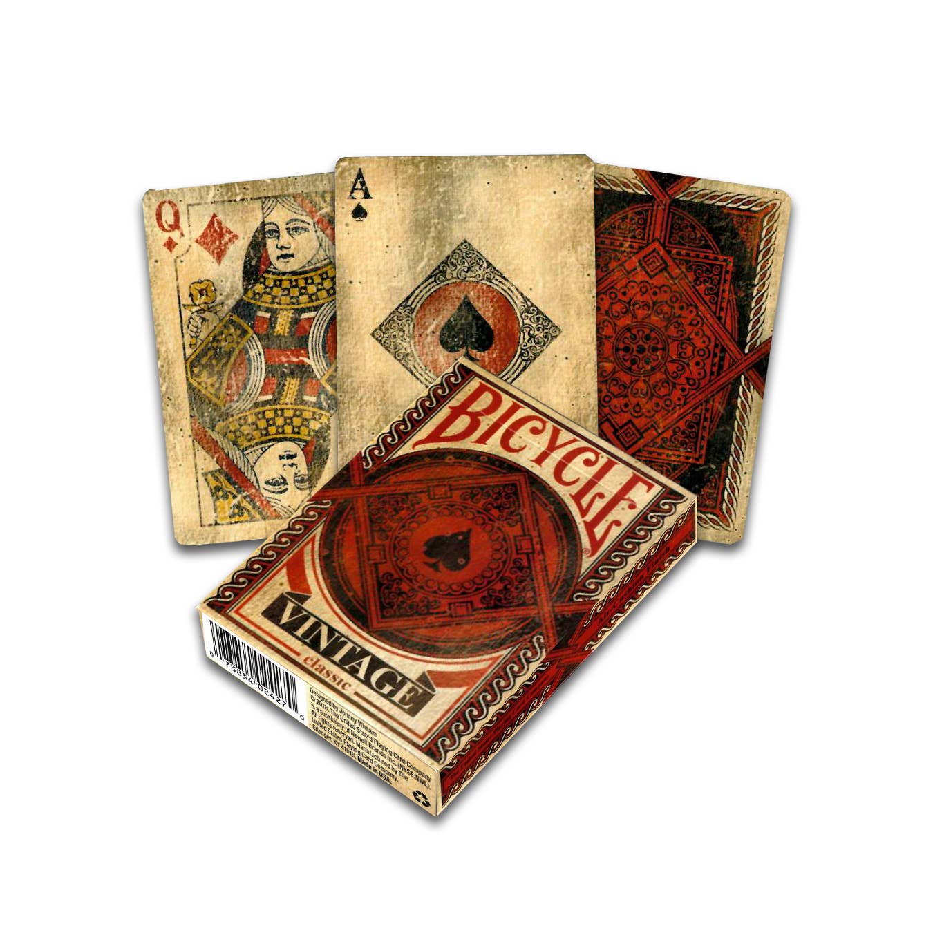 Carte da gioco classiche vintage per bicicletta