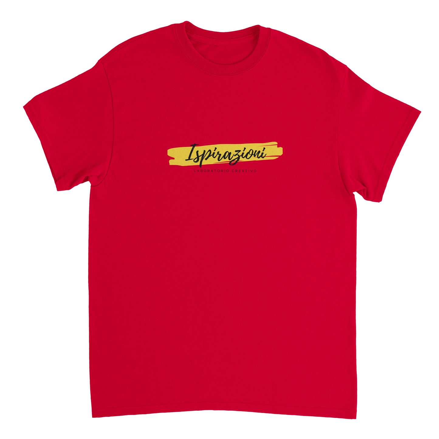 T-shirt girocollo unisex pesante personalizzata