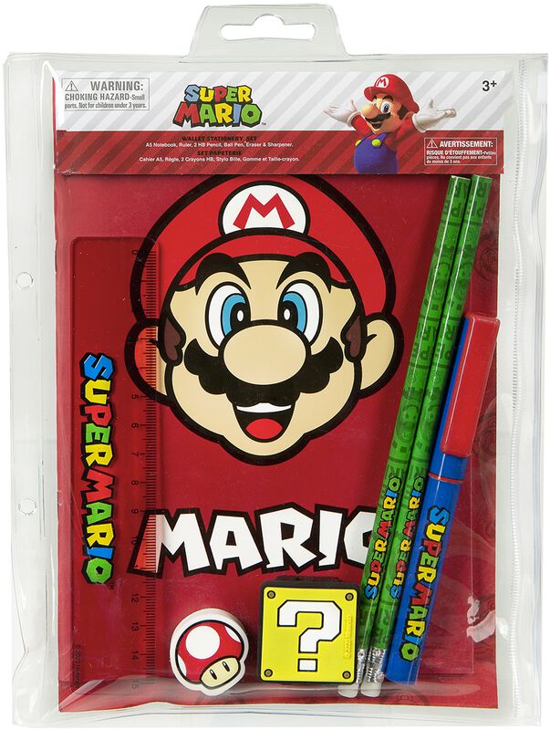 Set Cancelleria Super Mario