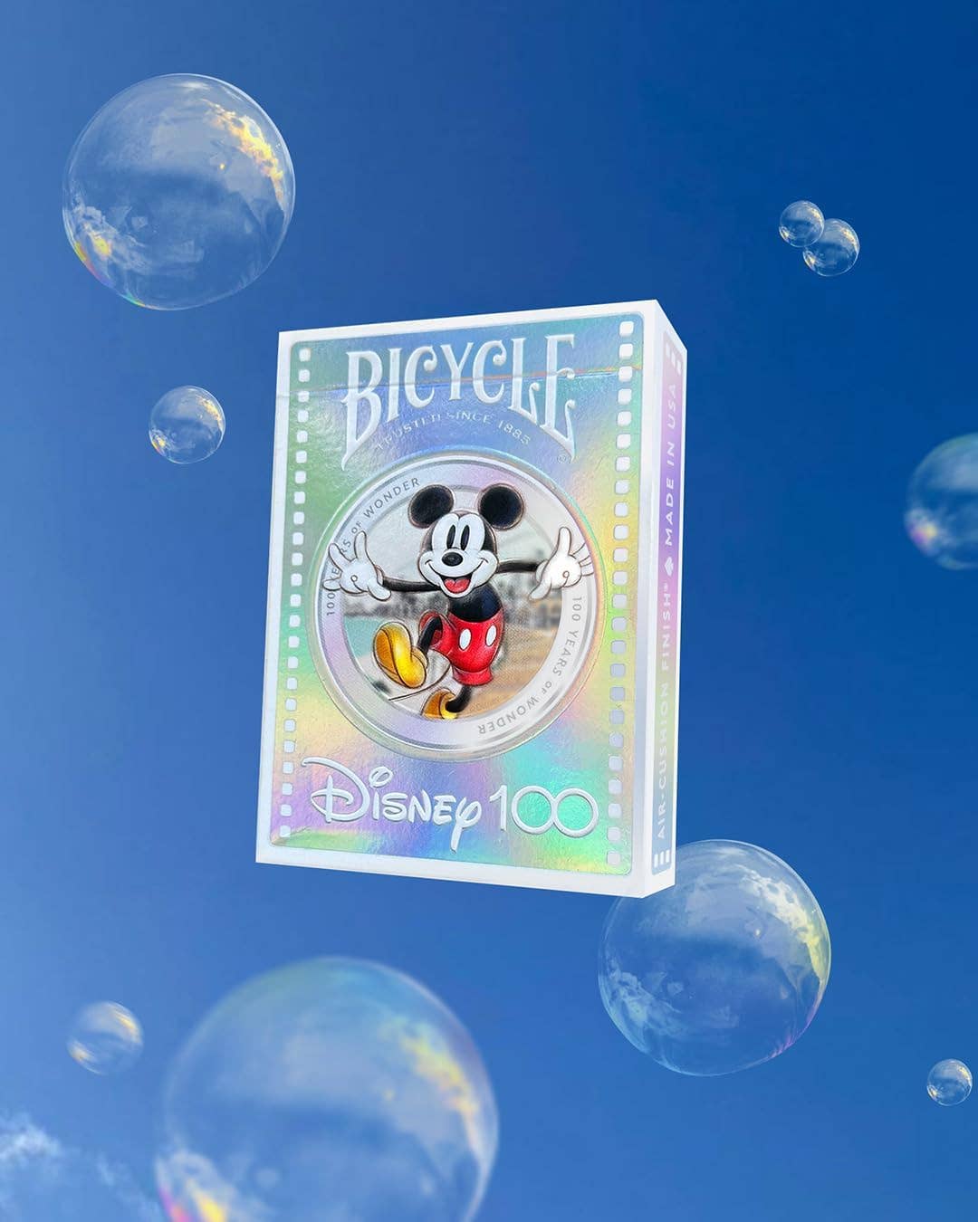 Carte da gioco Bicycle Disney per il 100° anniversario