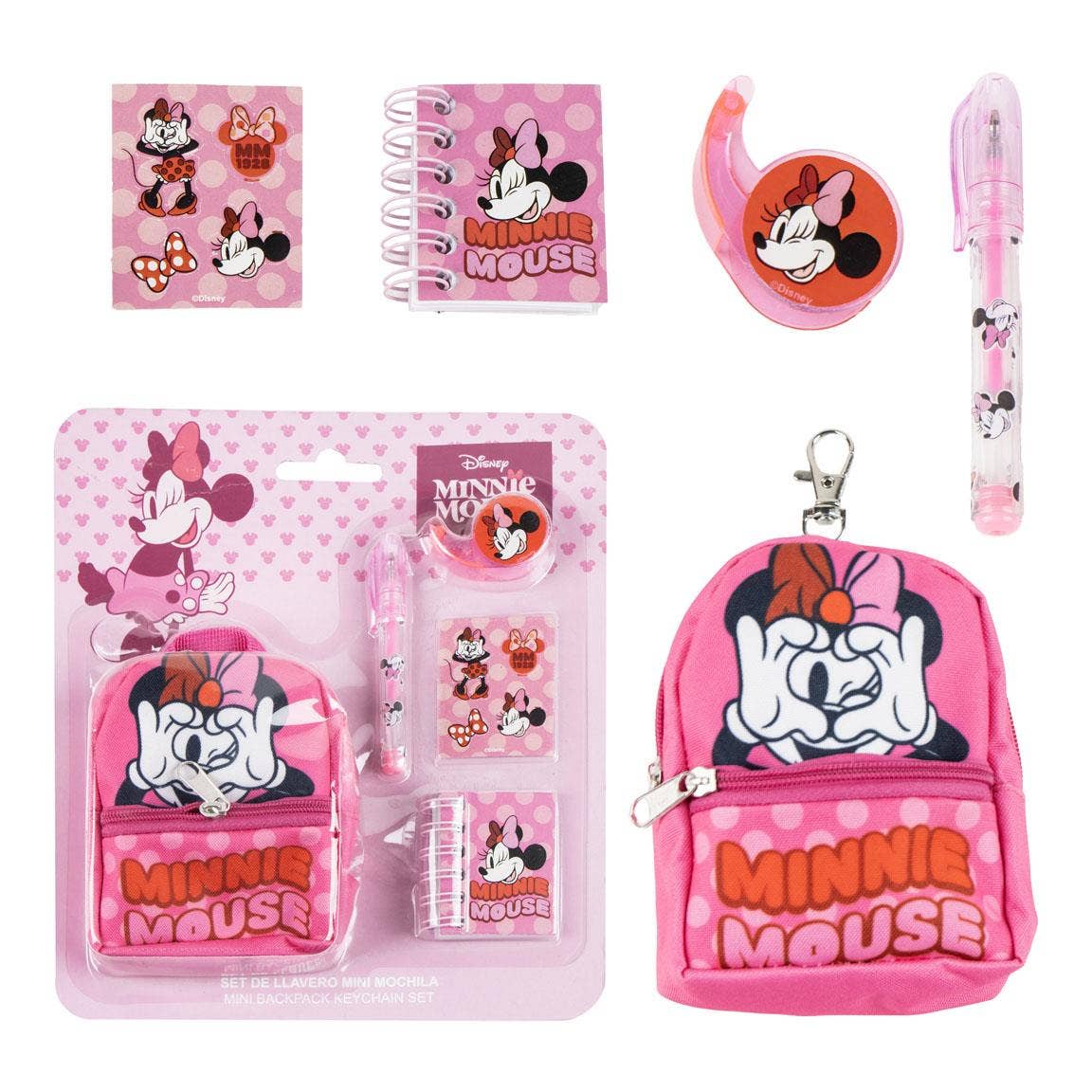 SET DI CARTOLERIA MINIZAINO MINNIE