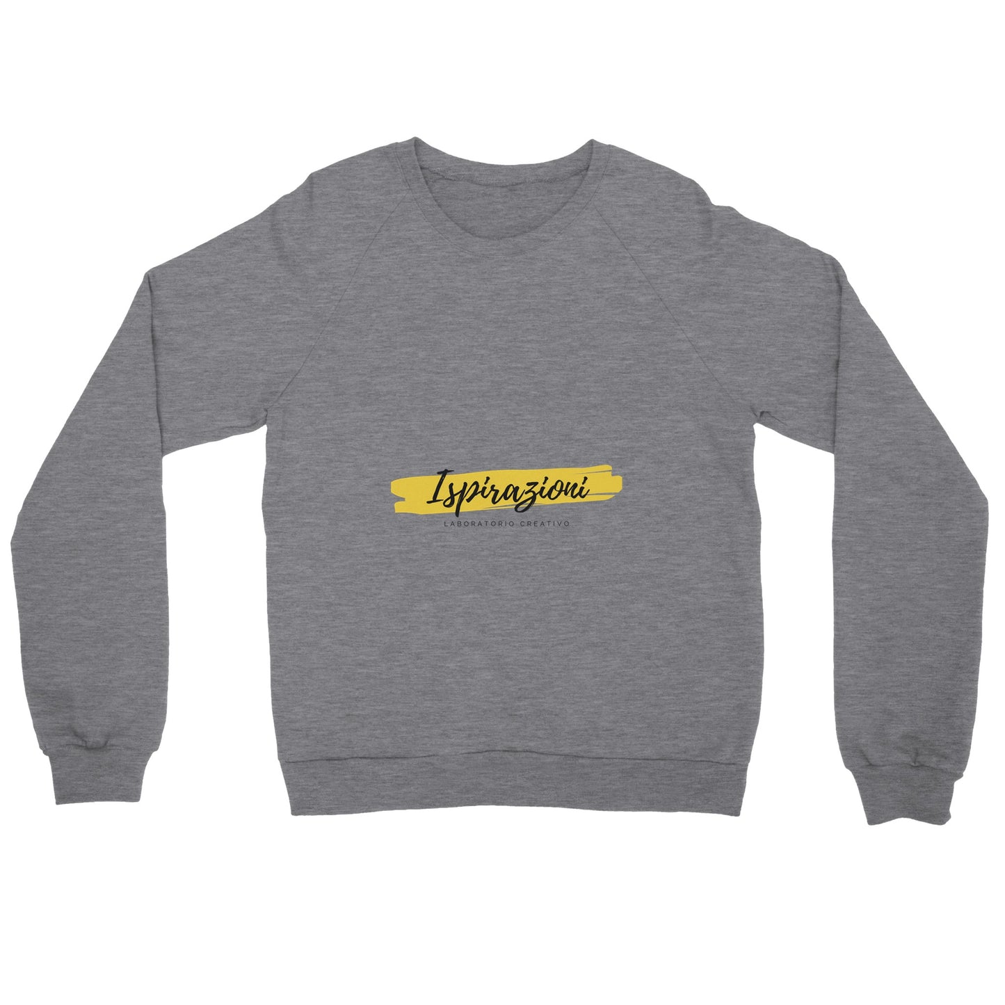 Felpa girocollo premium unisex personalizzabile