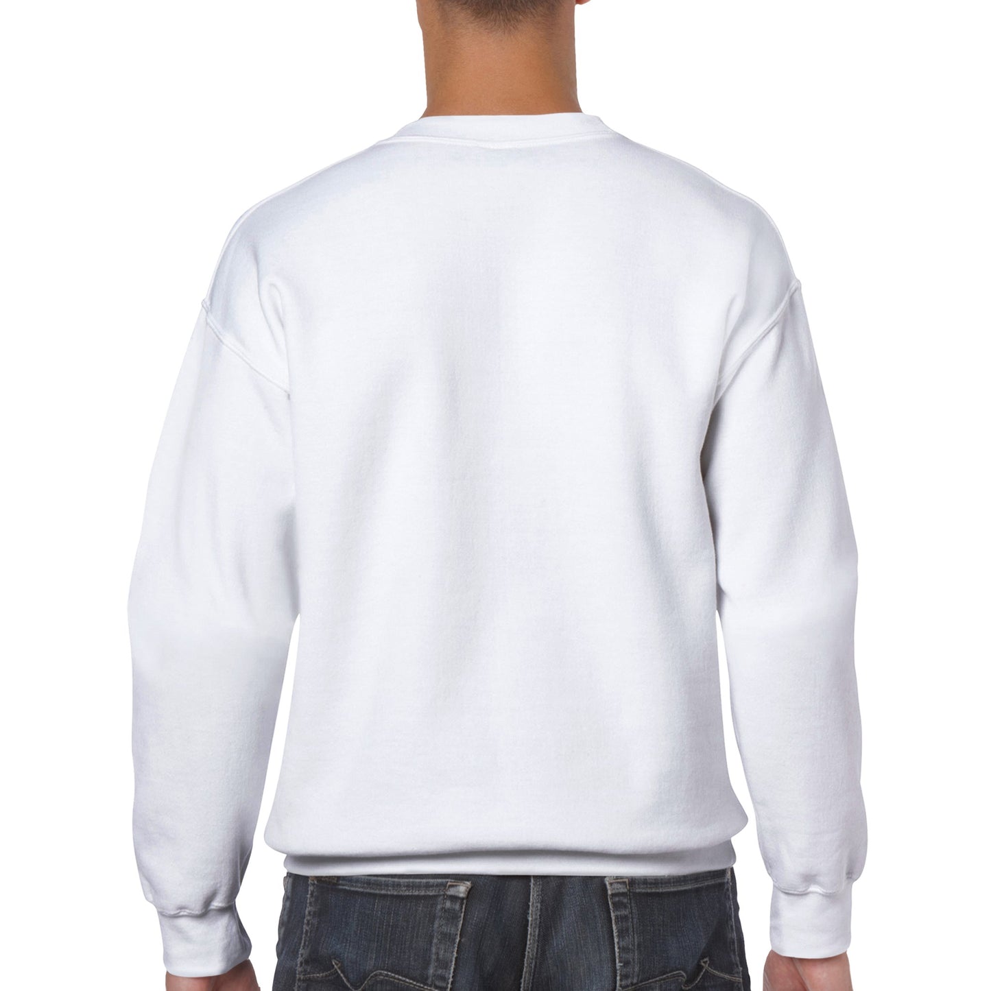 Felpa girocollo classica unisex personalizzabile