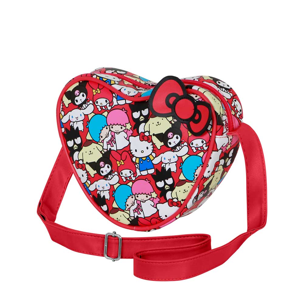 Sanrio Hello Kitty Friends-Borsa a Tracolla Cuore Casual