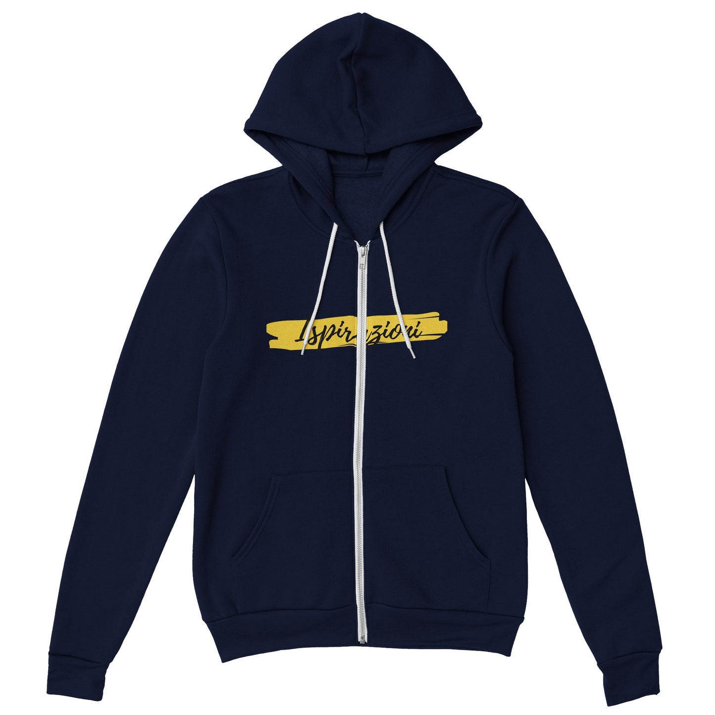 Felpe con zip unisex premium personalizzabile