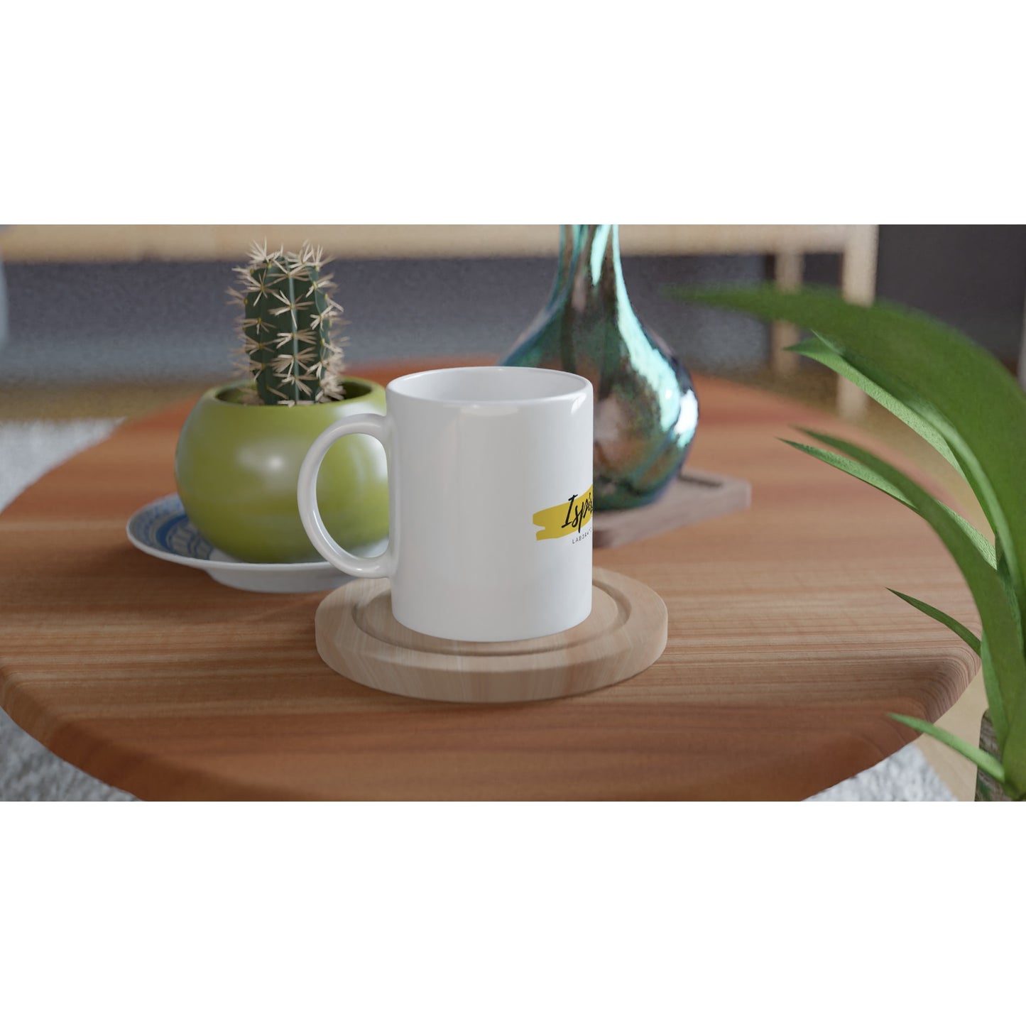 Tazza bianca in ceramica 11 once personalizzabile