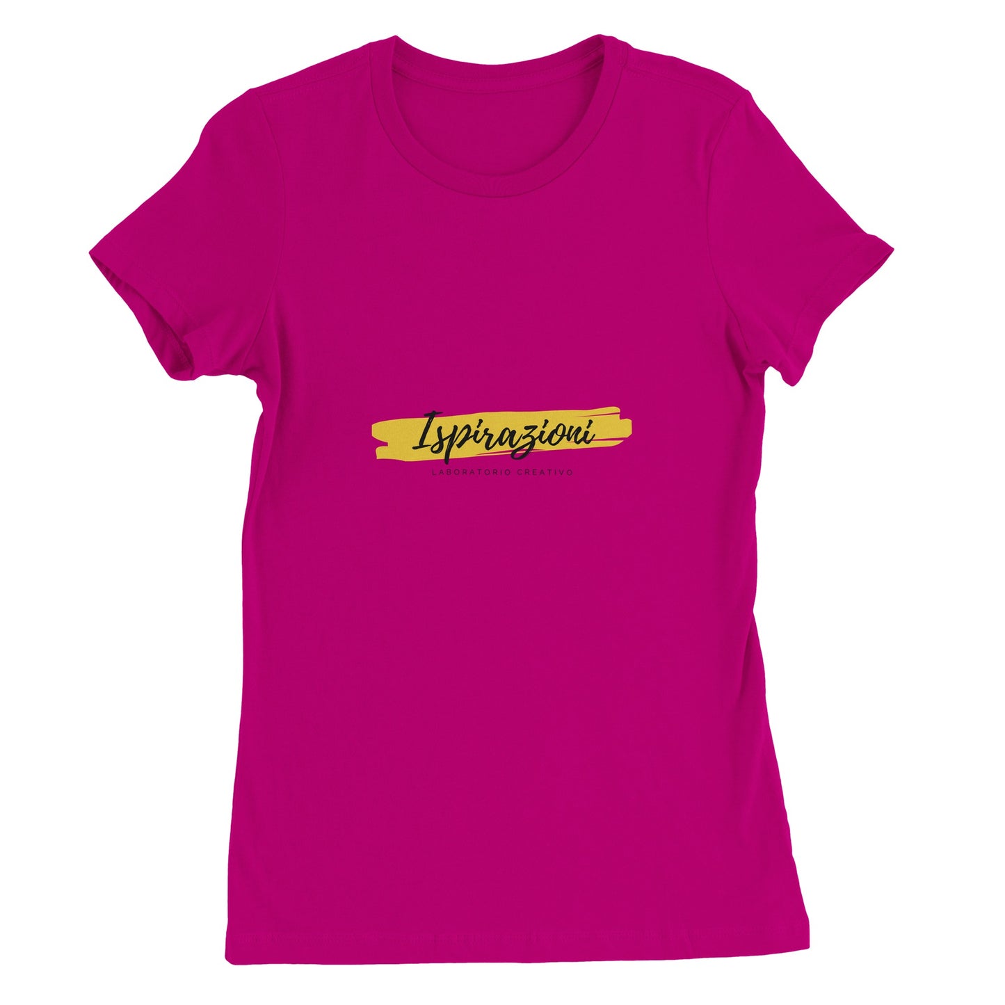 T-shirt girocollo donna Premium personalizzabile