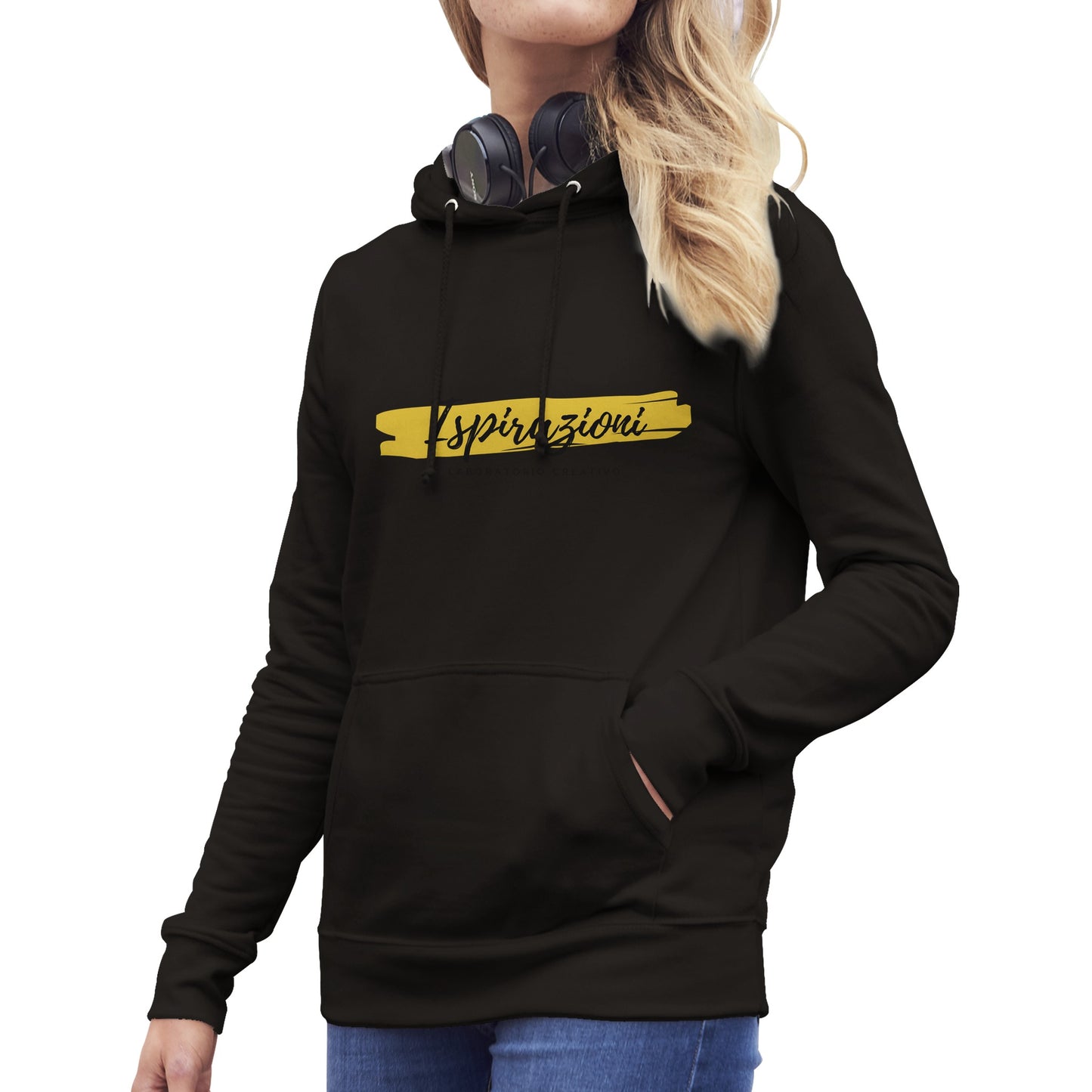 Felpa con cappuccio premium da donna personalizzabile