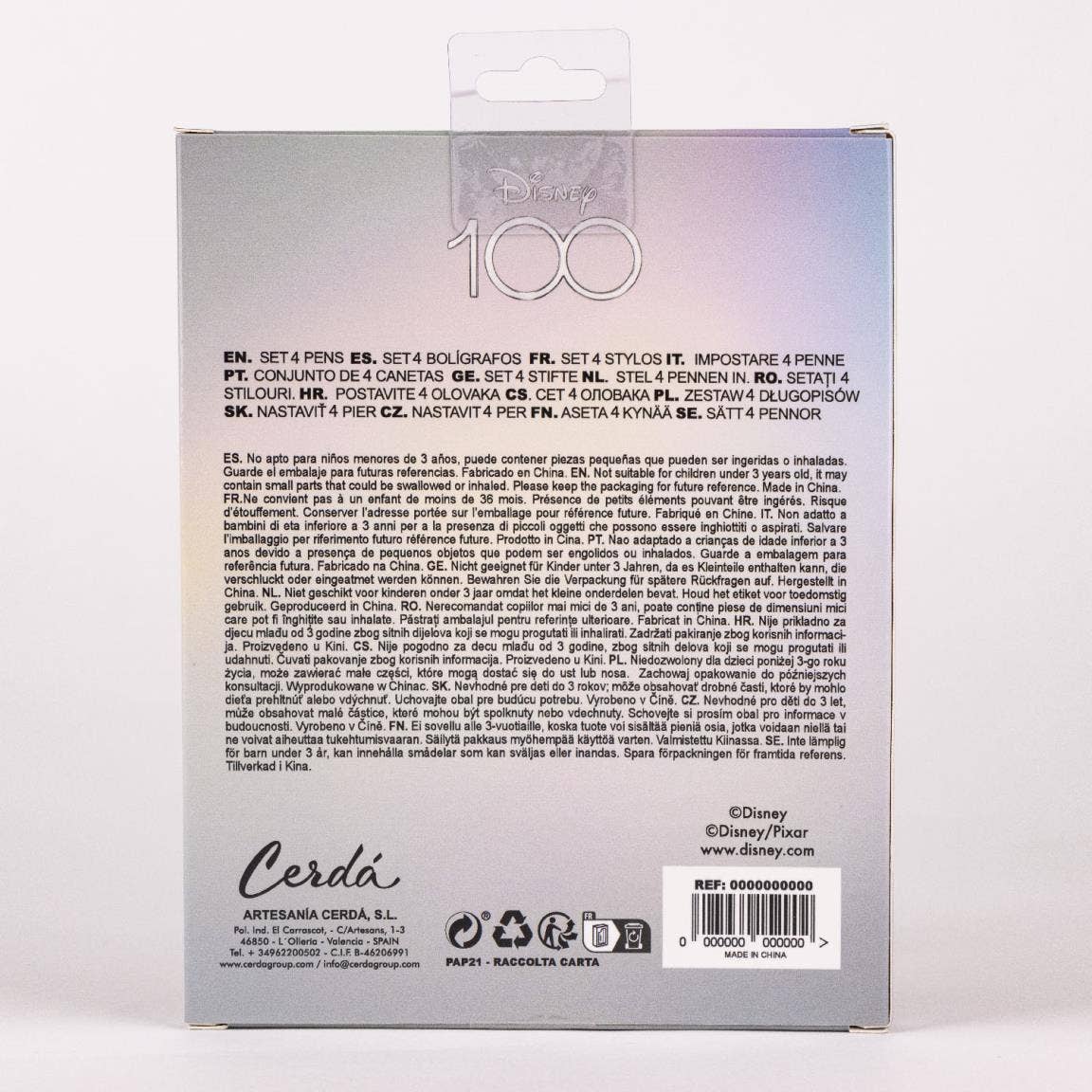 Penne Disney Confezione da 6