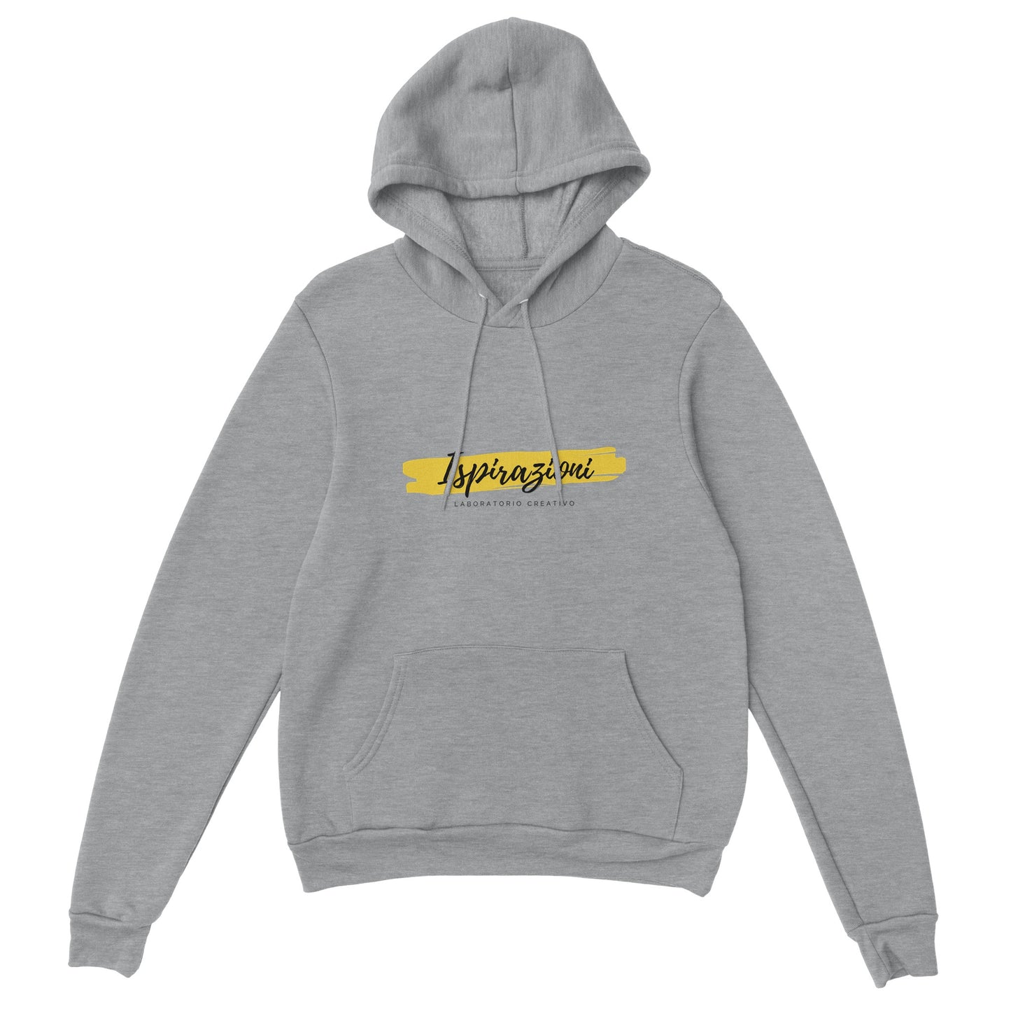 Felpa con cappuccio pullover premium unisex personalizzabile