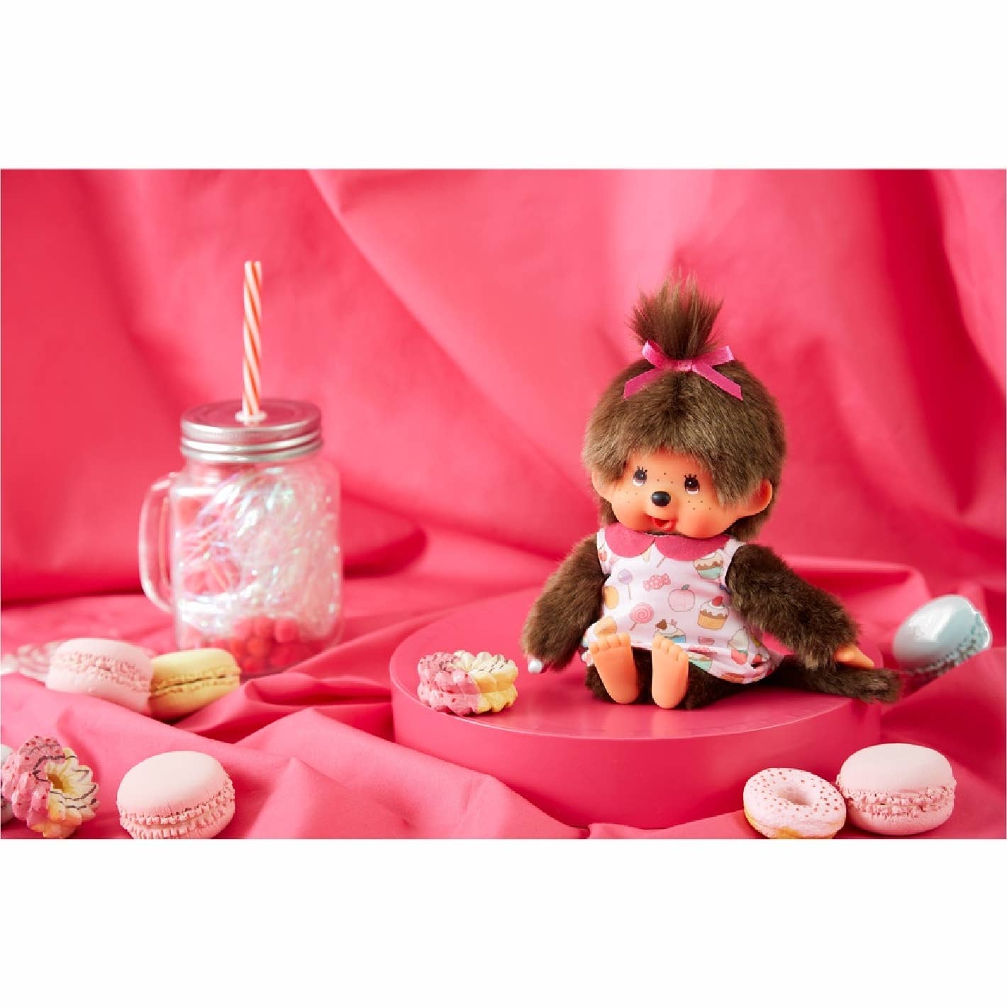 Peluche Monchhichi Candy 25cm