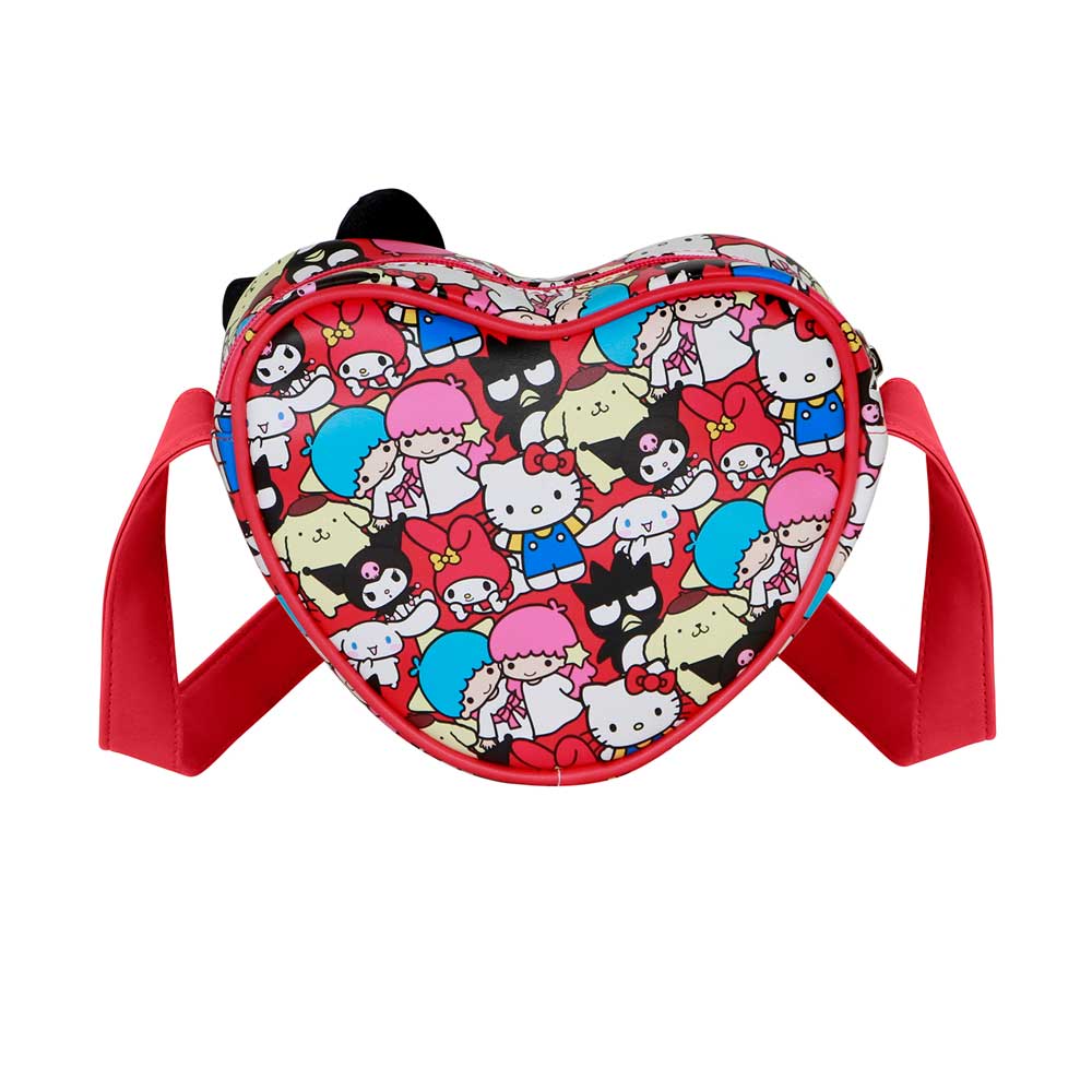 Sanrio Hello Kitty Friends-Borsa a Tracolla Cuore Casual