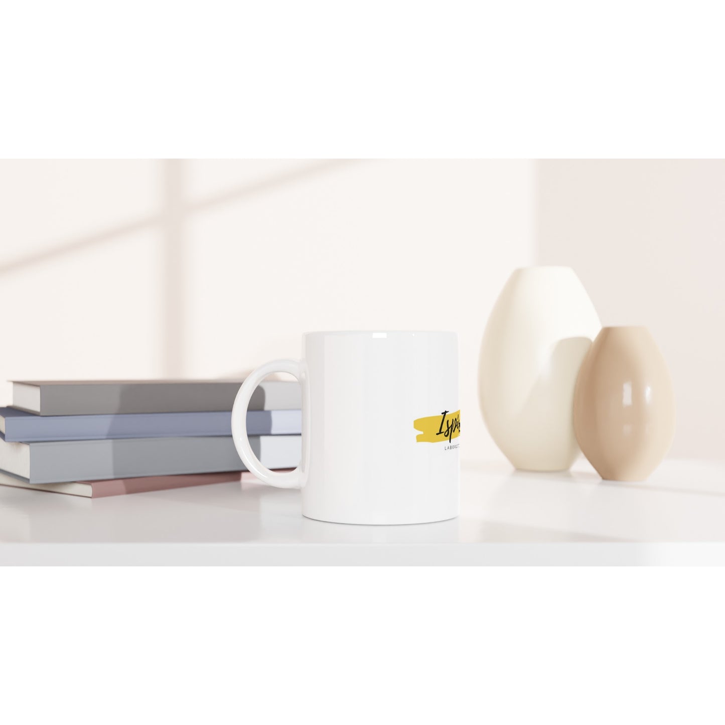 Tazza bianca in ceramica 11 once personalizzabile