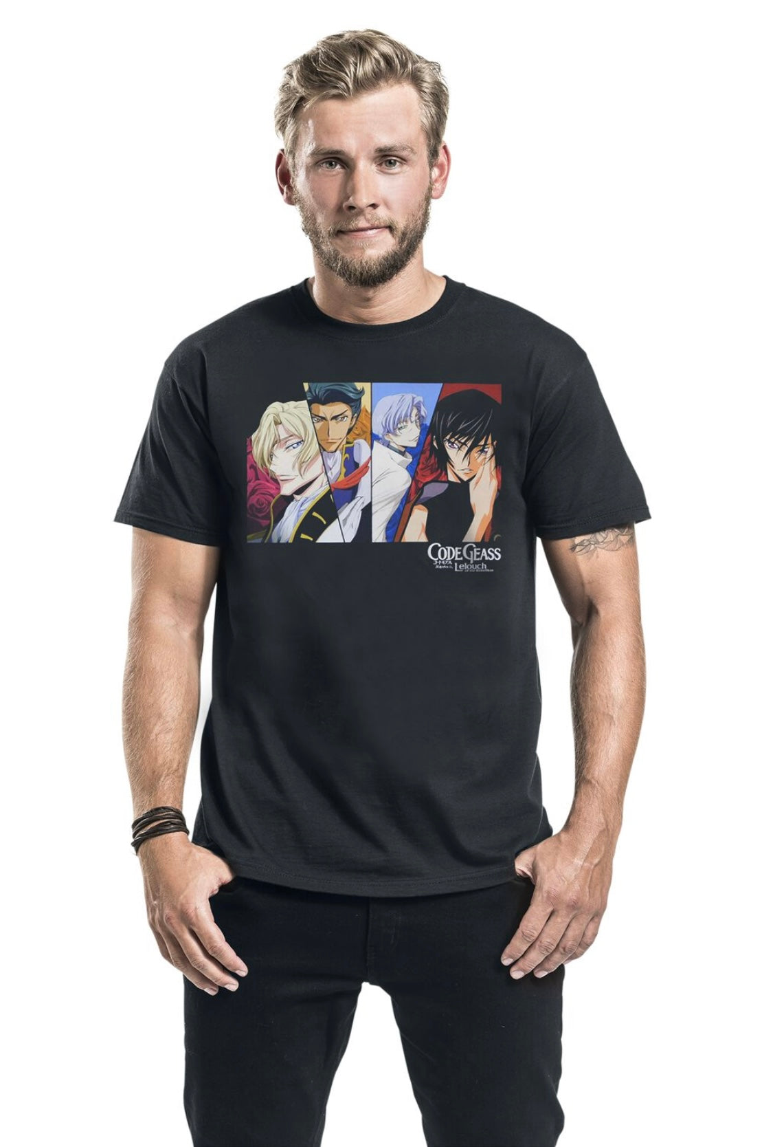 Maglietta Code Geass Group squares