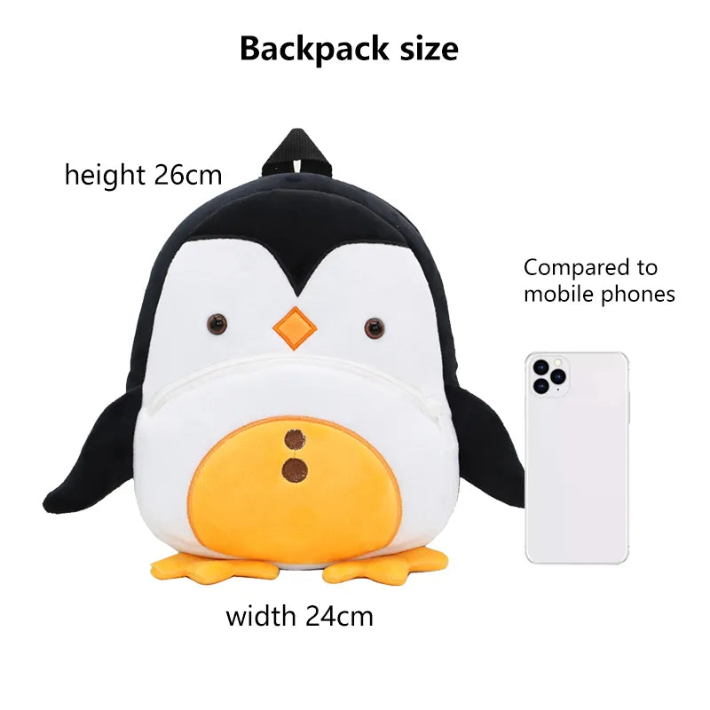 Zainetto Pinguino Peluche