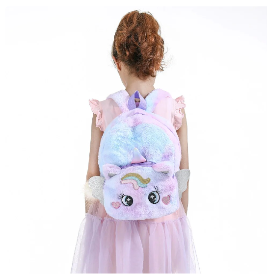 Zaino Unicorno Peluche