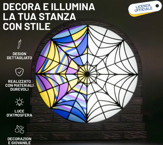 Lampada Mercoledì Addams