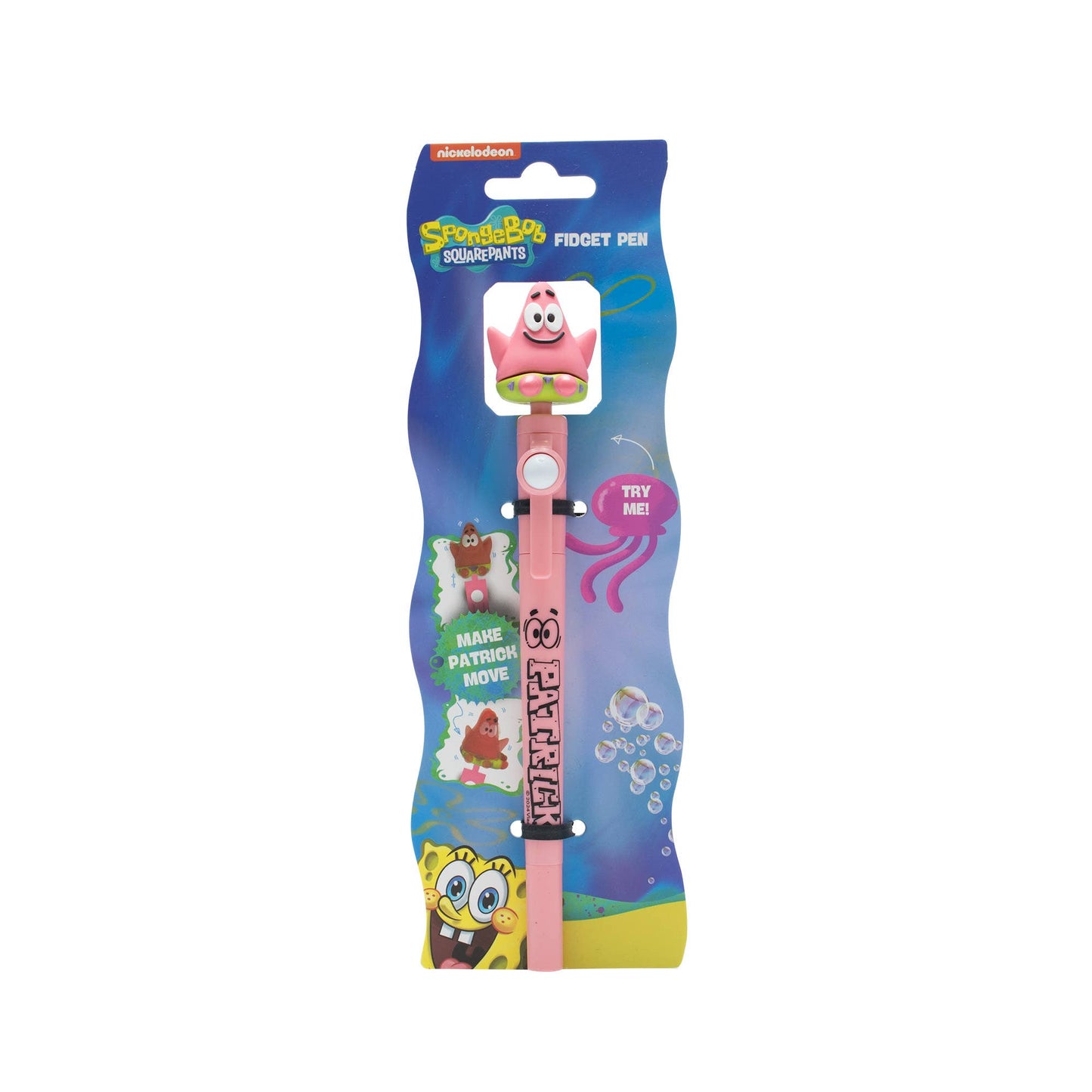 Penna a sfera SpongeBob SquarePants Patrick, penna fidget