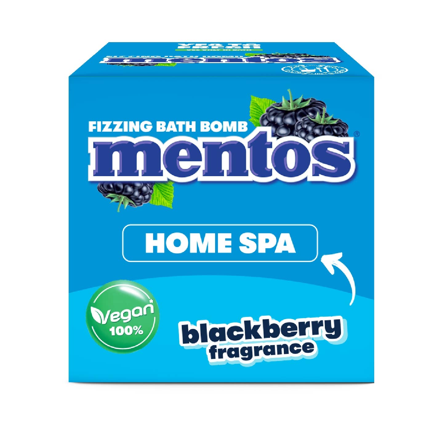 Bomba da bagno Mentos EDG Blackberry - 140g