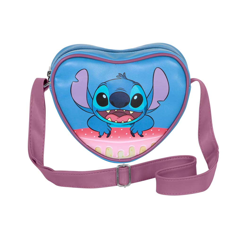 Disney Lilo e Stitch Cake-Borsa a Tracolla Cuore Casual
