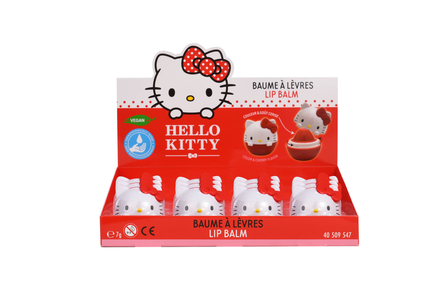 Hello Kitty - Balsamo per labbra 3D - Cherry