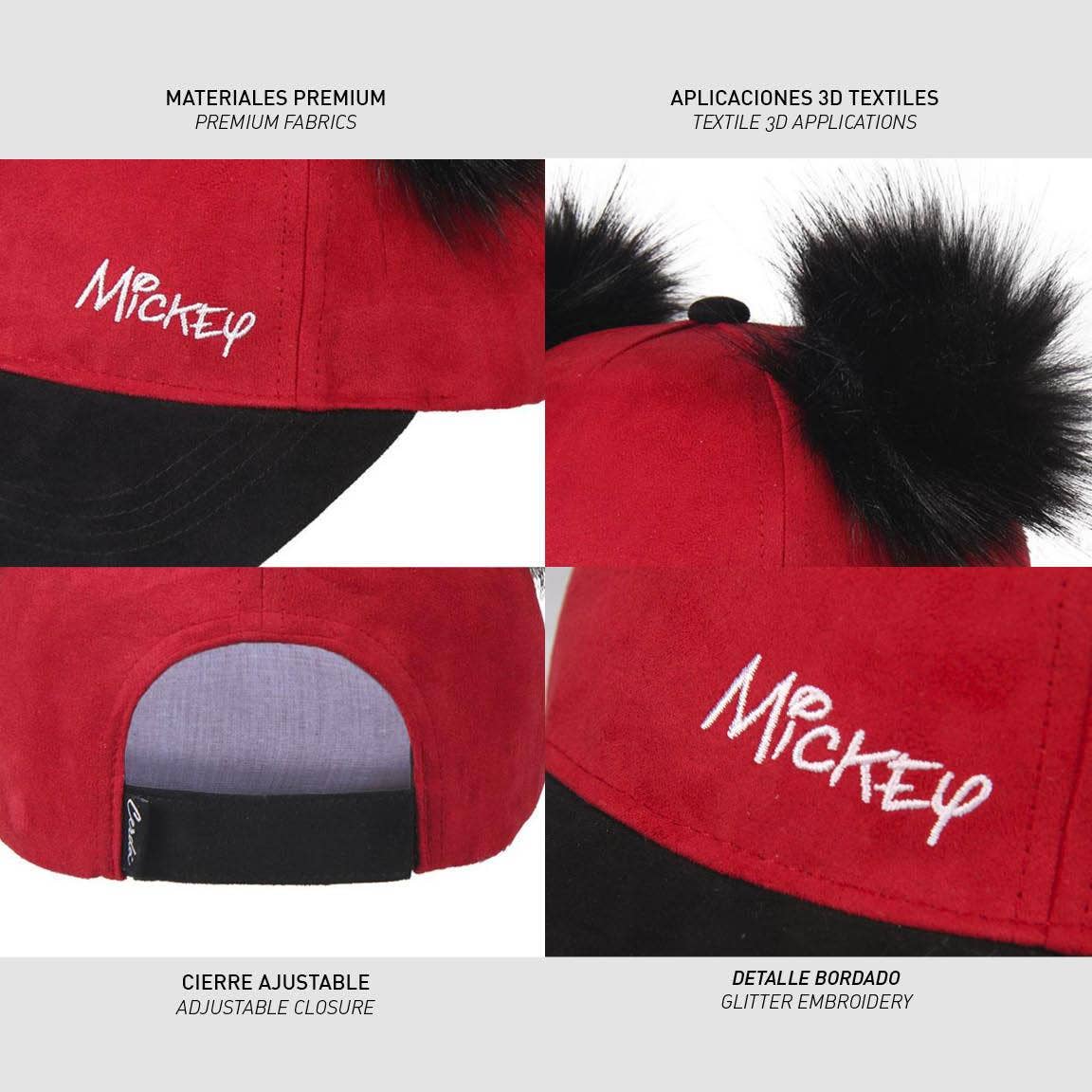 Visiera curva Mickey