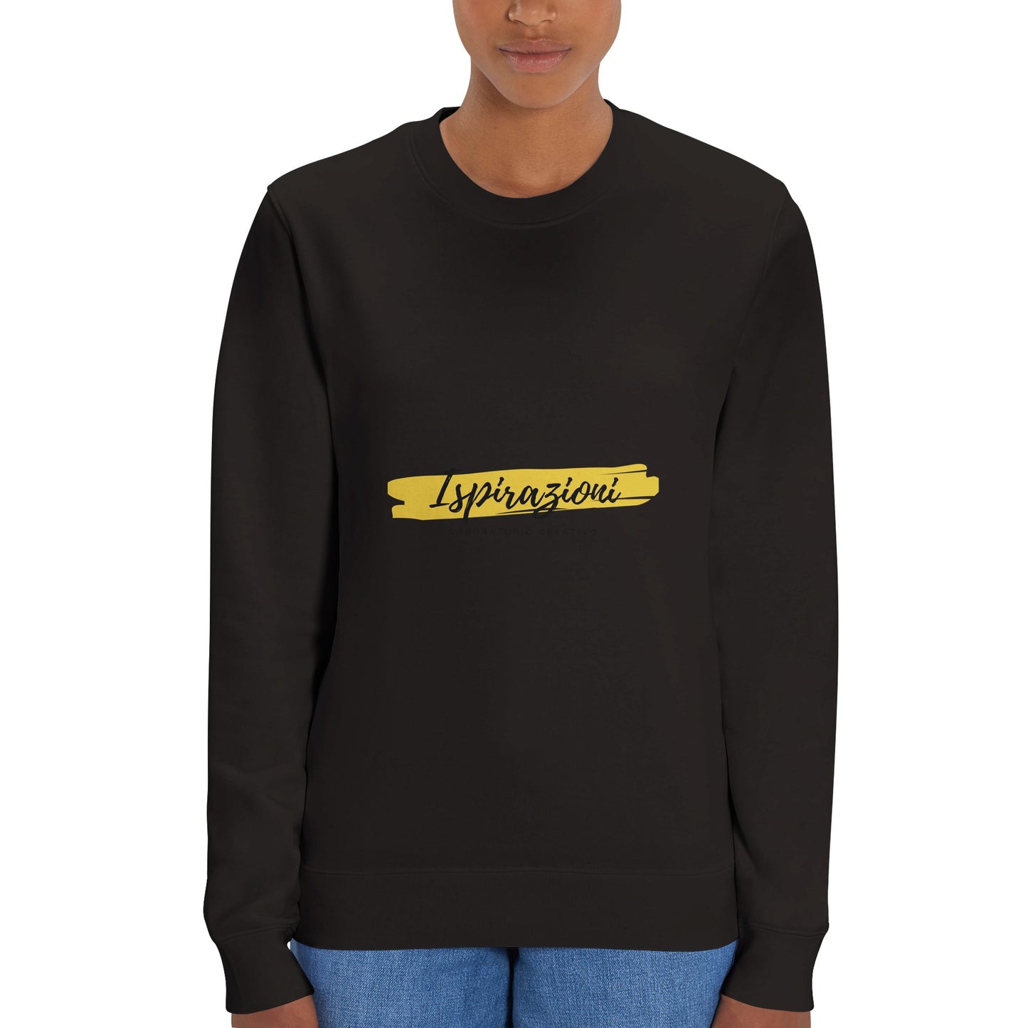 Felpa girocollo ecologico Unisex personalizzabile