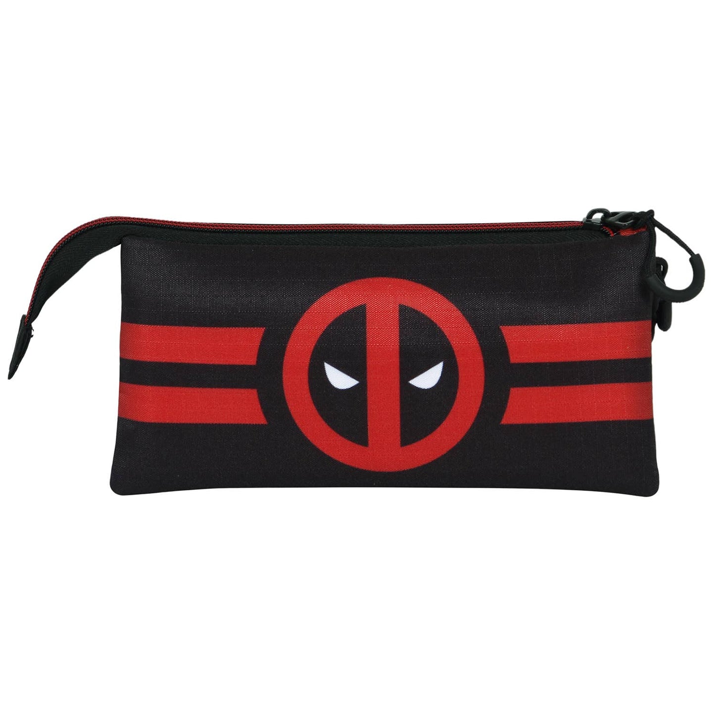 Deadpool Lines-Astuccio Triplo ECO, Nero