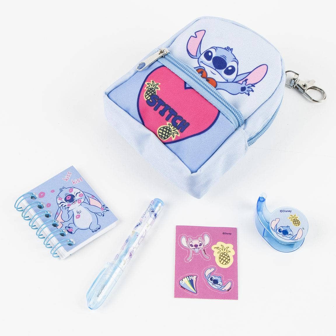 SET DI CARTOLERIA MINIZAINO STITCH
