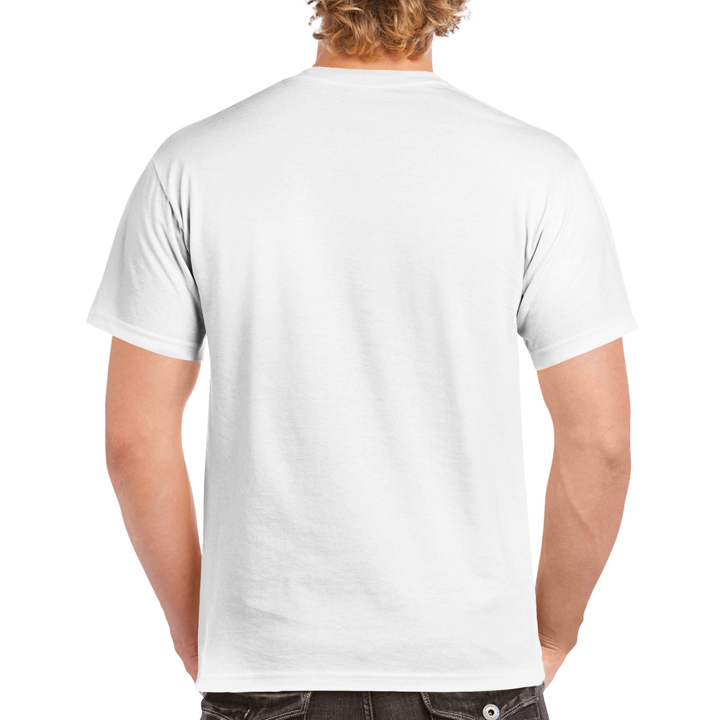 T-shirt girocollo unisex pesante personalizzata