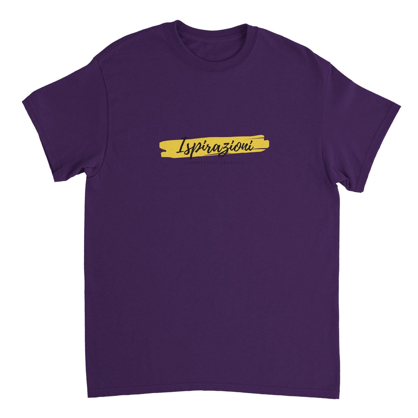 T-shirt girocollo unisex pesante personalizzata
