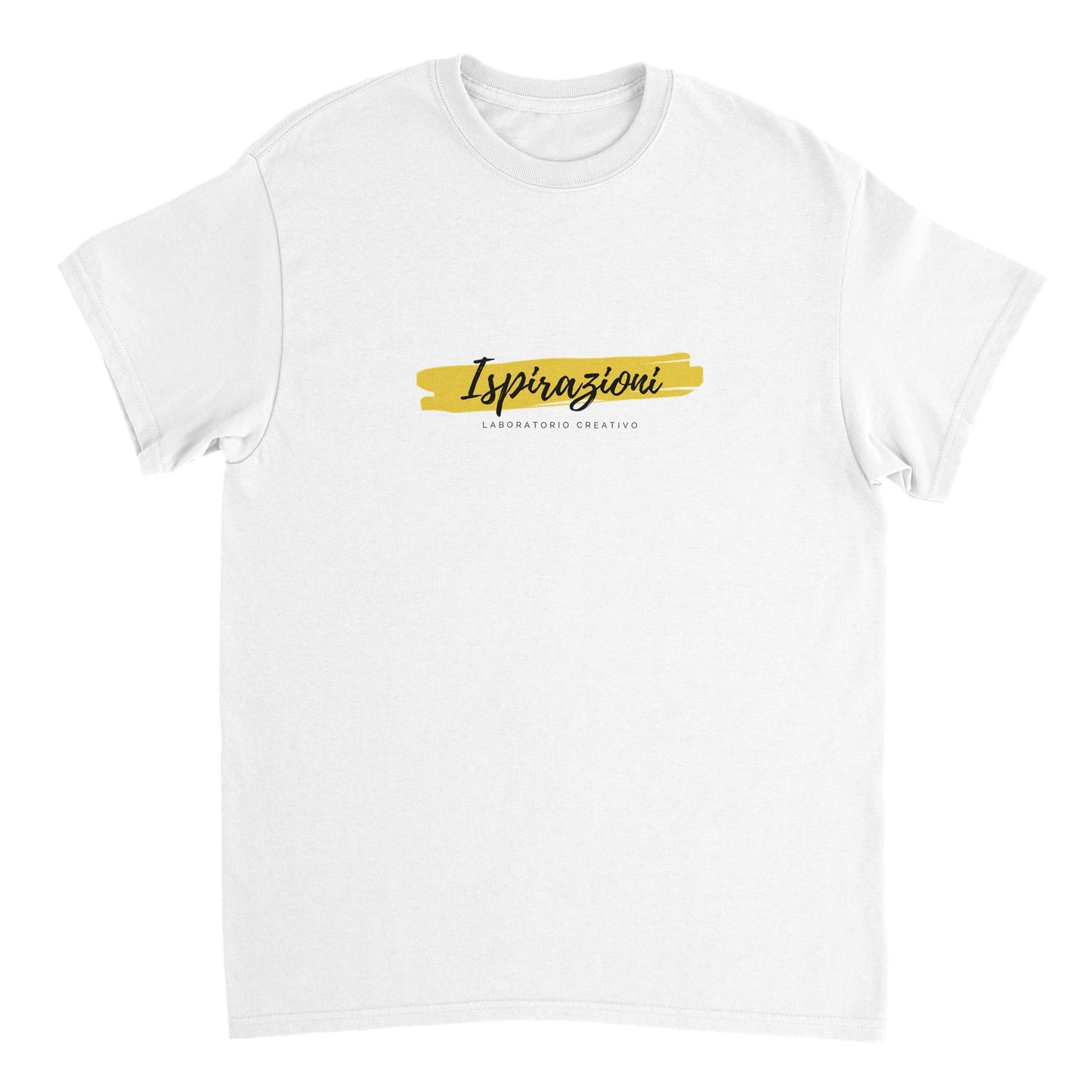 T-shirt girocollo unisex pesante personalizzata