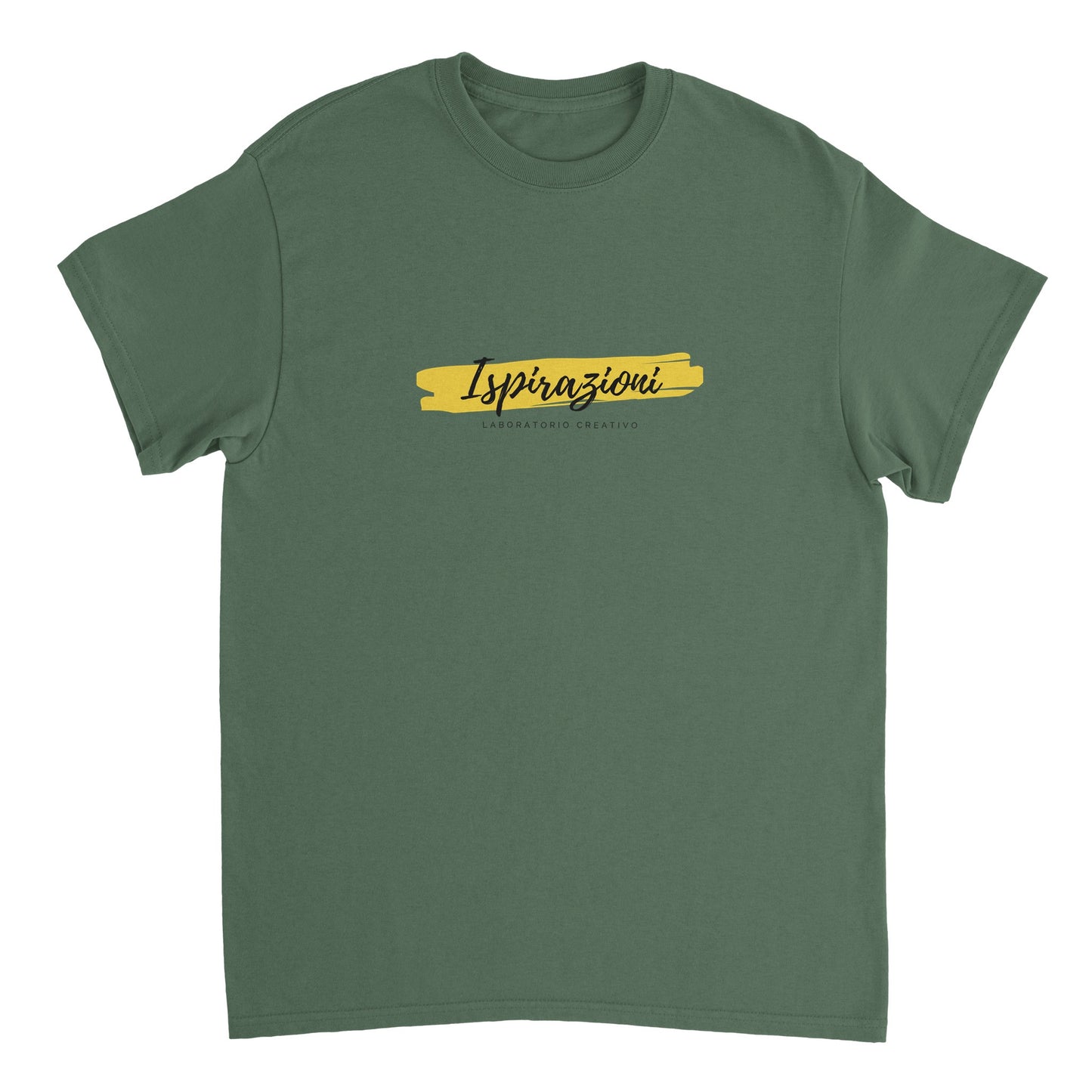 T-shirt girocollo unisex pesante personalizzata