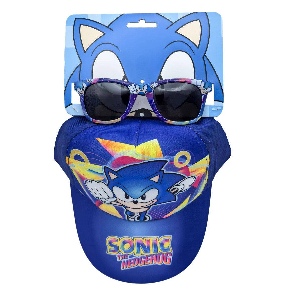 SET CAPPELLINO OCCHIALI DA SOLE SONIC