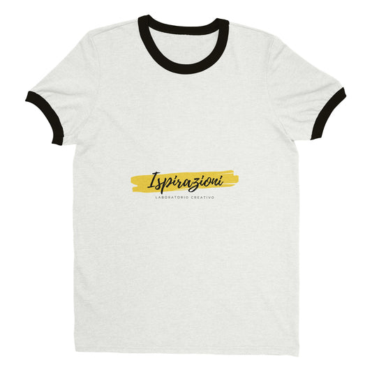 T-shirt Ringer unisex personalizzabile