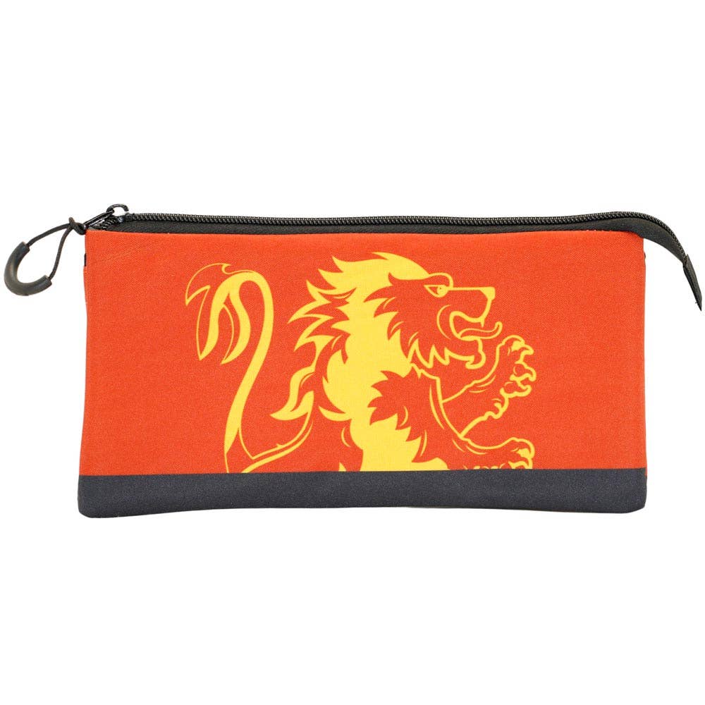 Harry Potter Gryffindor-Astuccio Triplo FAN, Rosso